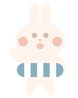 Illustration, rabbit, character, animal, 