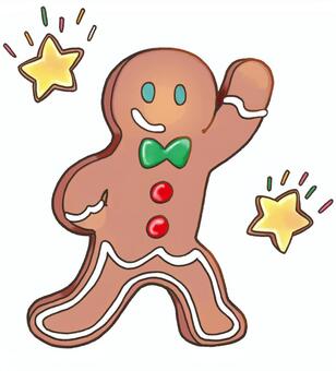 Gingerbreadman, christmas, gingerbreadman, tiny, JPG and PNG