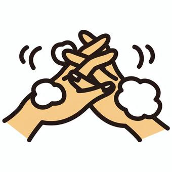 Hand wash between fingers, Hand wash between fingers, hand wash, bubble, finger,