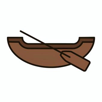 Illustration, boat, vehicle, wood, 