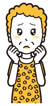  大阪のおばちゃん(黄)-204-バスト