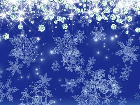 snowflake frame, JPG snowflake frame, snow, crystal, beautiful, JPG