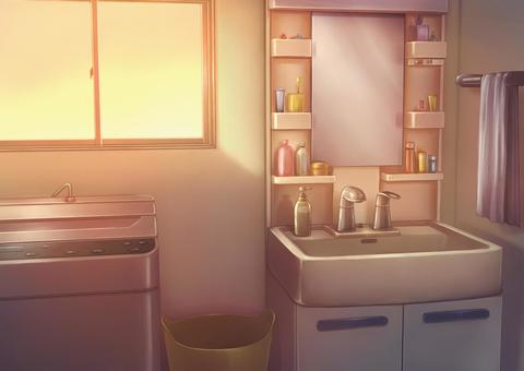 脱衣所イラスト 無料イラストなら イラストac