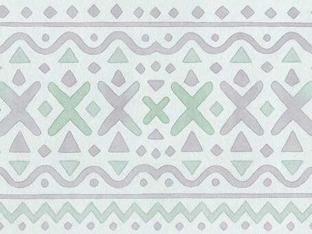 197.背景 パターン,総柄,幾何学模様,ジオメトリック,抽象柄,エスニック,北欧風,水彩風,手描き風,ナチュラルのイラスト素材