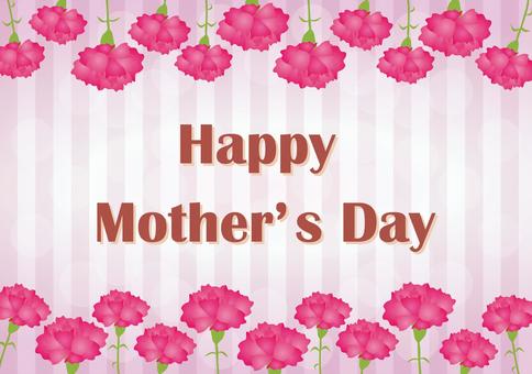 Mother's day 2, mother's day, gift card, carnation, JPG and AI