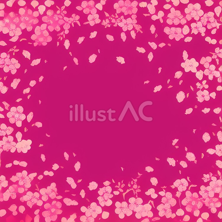 桜の背景画像 桜,ピンク,花びらのイラスト素材
