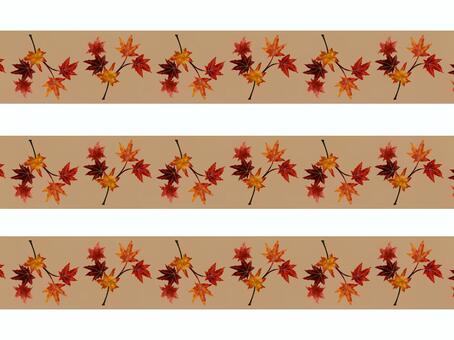 包装紙に使える紅葉のパターン柄背景素材 秋,紅葉,カエデ,葉っぱ,枝,植物,自然,飾り,装飾,赤のイラスト素材