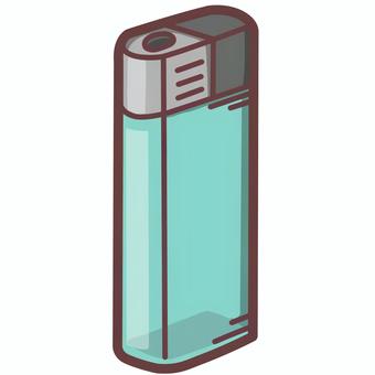 ライターのかわいいデフォルメイラスト ライター,オイルライター,着火,喫煙具,使い捨て,ガス注入式,炎,ガス,工業製品,着火ボタンのイラスト素材