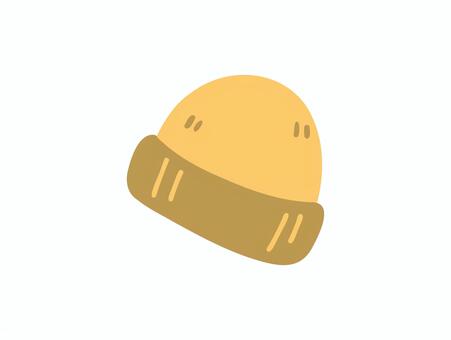 冬のニット帽 ニット帽,帽子,防寒,冬,寒い,冷え,保温,衣類,服,冬服のイラスト素材