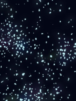 吹雪背景　ライトブルー×ダークネイビー 背景,吹雪,雪,星,光,粒子,壁紙,バックグラウンド,手描き,イメージのイラスト素材
