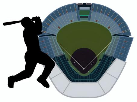 ベースボール ベースボール ベースボール,野球,スポーツ,球技,プロ野球,メジャーリーグ,社会人野球,大学野球,野球場,球場のイラスト素材