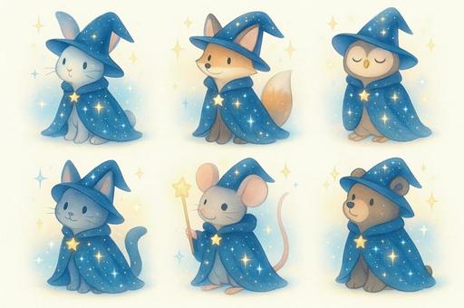 星の魔法使いの使い魔セット