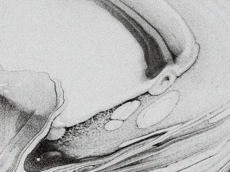 砂状ノイズの質感のグレーのフルイドアート フルイドアート,マーブリング,マーブル柄,モノクロ,灰色,グレー,抽象,ノイズ,砂,ざらつきのイラスト素材