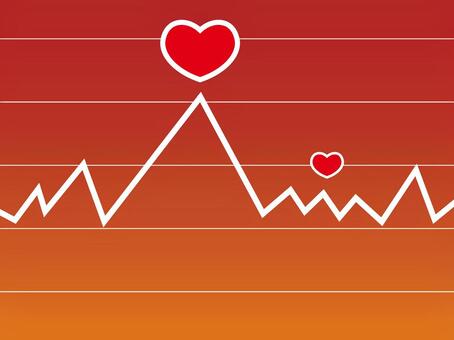 Illustration, health, heart, graph, 