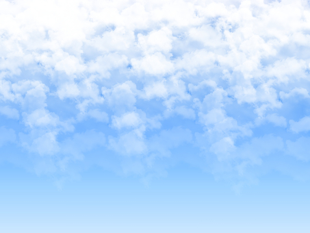 やわらかな雲と青空の背景