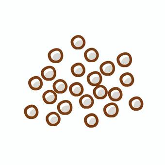 アラザン アラザン,食べ物,トッピング,デコレーション,お菓子作り,製菓材料,手書きのイラスト素材