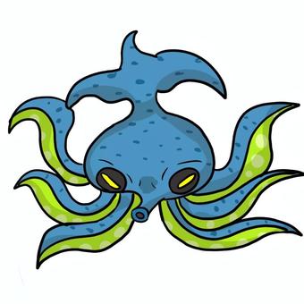 クラーケン クラーケン,モンスター,かっこいい,ファンタジー,rpgのイラスト素材