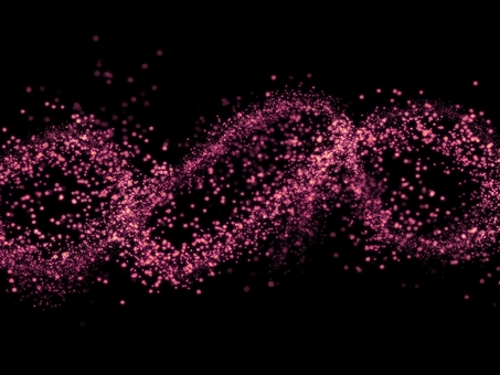 赤のパーティクル背景　透過あり 背景,玉ボケ,キラキラ,パーティクル,綺麗,壁紙,煌めき,華やか,飛沫,光ファイバーのイラスト素材