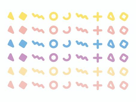 Memphis set, Memphis set, 孟菲斯, 设置, 几何学,