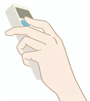 手・エアコンスイッチ 手,エアコンスイッチ,入,切,入力,on,off,スイッチ,暖房,冷房のイラスト素材