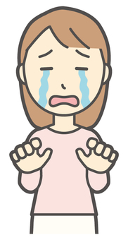  ロングヘア女性-204-バスト