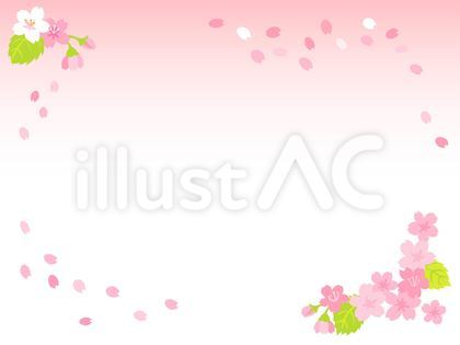 桜の花の背景