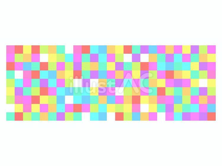 モザイク処理素材 モザイク,処理,模様のイラスト素材
