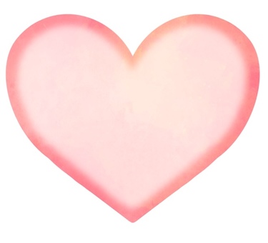 heart frame pink, heart, mark, watercolor, JPG and PNG