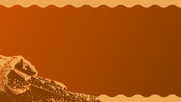 16:9の背景　エンドカード・パワポ素材 youtube,エンドカード,パワーポイント,16:9,横長,背景,rgb,ブラウン,フレーム,ビジネスのイラスト素材