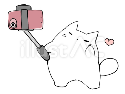 自撮りねこ