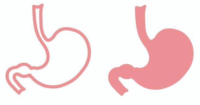 胃 胃,解剖,医療,内臓,シルエット,ピクトグラム,アイコン,病気,人体のイラスト素材