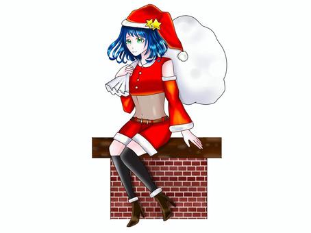 santa claus girl, JPG 和 PNG santa claus girl, 圣诞节, 圣诞老人, 女孩, JPG 和 PNG