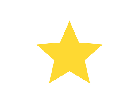 シンプル星アイコン シンプル星アイコン 星,アイコン,お気に入り,好き,ブックマーク,キラキラ,デフォルメ,ピカピカ,マーク,パーツのイラスト素材
