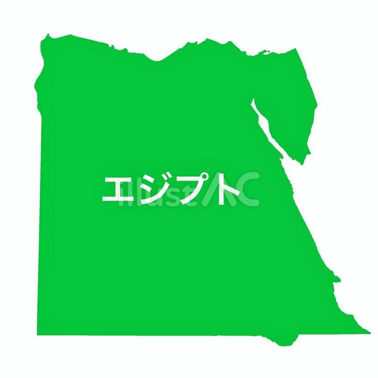 エジプトの地図の形2 エジプト,アフリカ,国のイラスト素材