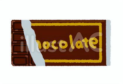 お菓子・チラ見えチョコレート