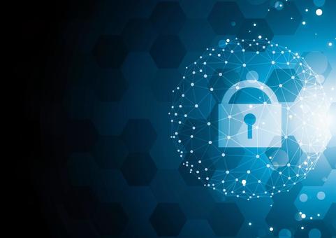 スタイリッシュなサイバーセキュリティ素材 スタイリッシュなサイバーセキュリティ素材 デジタル,サイバー,セキュリティ,鍵,六角形,幾何学,ライン,光,パーティクル,スタイリッシュのイラスト素材
