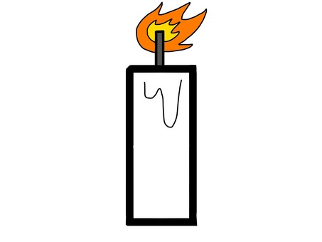 Illustration, icon, candle, party, JPG and PNG