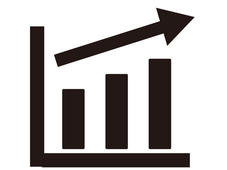 上昇するグラフ.png 成長,チャート,グラフ,ビジネス,シンプル,プレゼンテーション,分析,マネジメント,マーケット,目標のイラスト素材