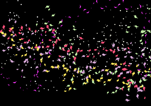 色々ブラシの花びら舞い踊る 花吹雪A4 色々ブラシの花びら舞い踊る 花吹雪A4 花びら,花吹雪,カラフル,飛び散る,ブラシのイラスト素材