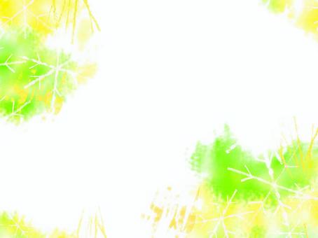 爽やかでかわいい水彩フレーム_緑_黄色 爽やかでかわいい水彩フレーム_緑_黄色 フレーム,枠,飾り枠,水彩,おしゃれ,背景,ポストカード,メッセージカード,エレガント,クリスマスのイラスト素材