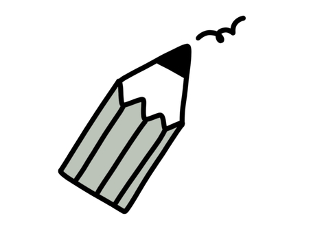 勉強/書く/ペン/かわいい/親しみ 勉強,鉛筆,ペン,書く,かわいい,記録,ポイント,注目,チェック,セミナーのイラスト素材