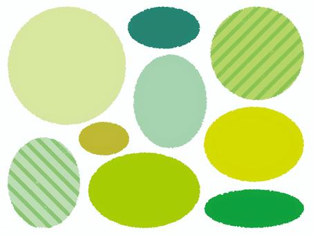 ちぎり紙風色々円形フレームセット03 フレーム,背景枠,飾り枠,円形,囲み,囲み枠,ちぎり絵,味がある,色々,カラフルのイラスト素材