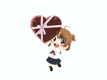 バレンタインデーのチョコレートプレゼント バレンタイン,バレンタインデー,ハート,手作り,チョコレート,手作りチョコレート,手作りチョコ,手作りバレンタイン,可愛い,チョコのイラスト素材