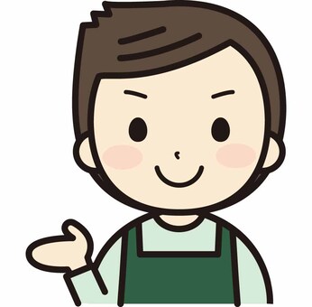 A man in an apron, , JPG and PNG