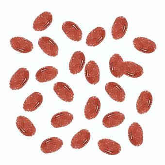 金時豆 金時豆,シンプル,茶色,食,農,美味しいのイラスト素材