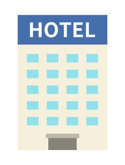 ホテル ホテル,宿泊,ビル,建物,施設のイラスト素材
