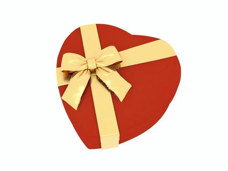 クリスマスやバレンタインのハートギフト箱