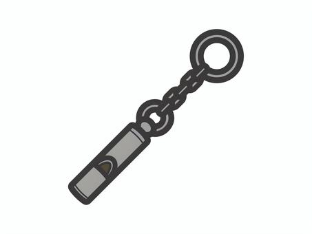 ホイッスル02 ホイッスル,笛,防災,救助,アウトドア,アイコン,マーク,シンプルのイラスト素材