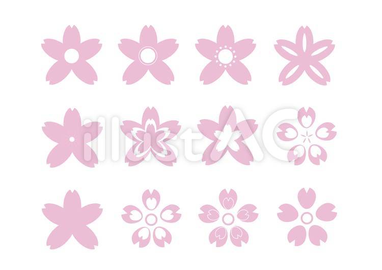 桜の花 桜,春,花びらのイラスト素材