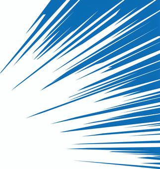 Illustration, concentration line, background, zoom, 